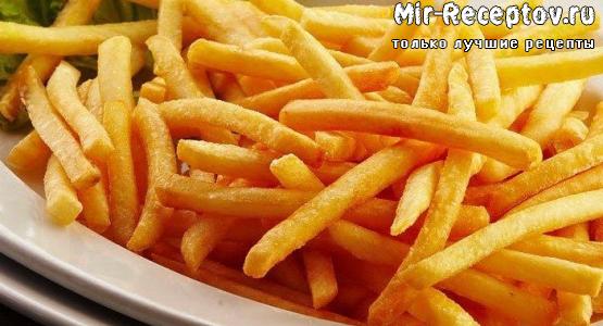 Картофель фри в духовке