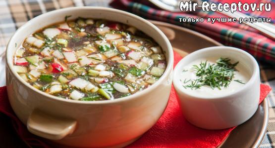 Готовим вкусную летнюю окрошку