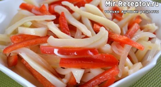 Вкусный и аппетитный домашний салат
