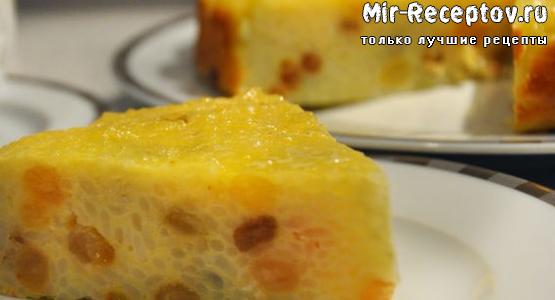 Рецепт запеканки из риса