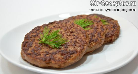 Рецепт печеночных оладий