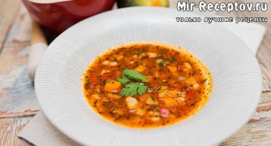 Болгарский овощной супчик