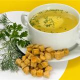 Очень легкий и приятный на вкус бульон Рецепт бульона с гренками и вином