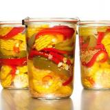 Маринованная кукуруза со сладким перцем Рецепт и процесс приготовления